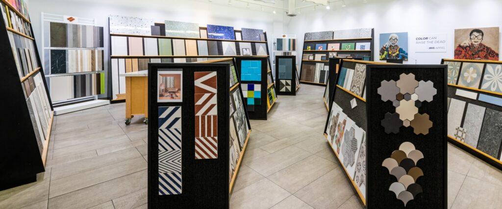 Inside one of our Tile x Design showrooms