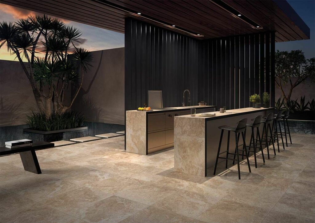 Frontier20 Landmark marble look tile.