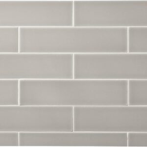 El Capitan from Pure by Sonoma Tilemakers Closeup of greige subway tile.