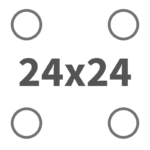 24x24 - Dot