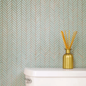 Glazed Herringbone Mosaics by Nemo