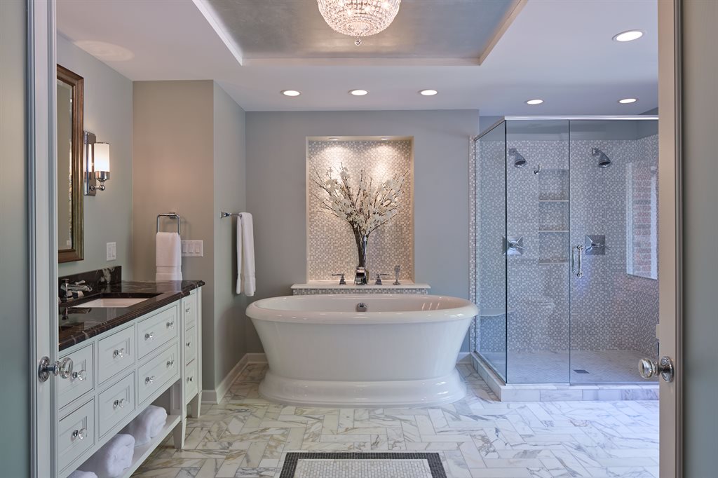 Bathroom tile project