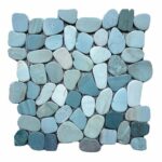 Sliced & Tumbled Pebbles - Taipei Green S/T