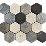 3" Hex - Cottage - Cloud Mix