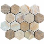 3" Hex - Cottage - Sea Sand