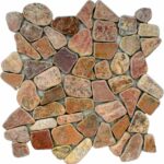 Stone Mosaic Red