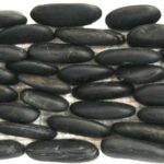 Stacked Pebble Polished Black