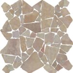 Large Stone Mosaic Red