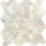 Large Stone Mosaic Ivory