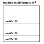 Modulo Multiformato A (Mix of 24x28, 16x48, 8x48)