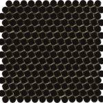 Black - 3/4in Pennyrounds - Glossy