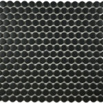 Black - 3/4in Pennyrounds - Matte