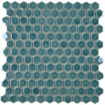 Denim - 1in Hexagons - Glossy