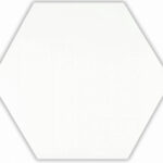 White - 9in Hex