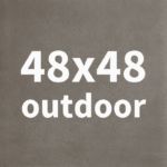 Dark Grey - 48x48 - Outdoor