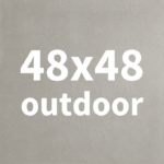 Grey - 48x48 - Outdoor