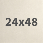 White - 24x48