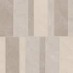 Mosaico Listelli B - 12x12 - Perla, Crema, Bruna