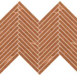 Cotto - Regoli - 1x8 Mosaic