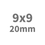 9x9 - 20mm Paver