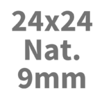 24x24 - Naturale - 9mm