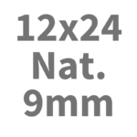 12x24 - Naturale - 9mm