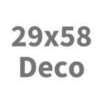 Deco 29x58